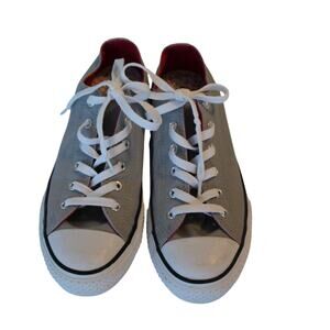 Gray CONVERSE‎ ALL STAR JUNIOR SHOES SIZE 5 IN GOOD CONDITION
